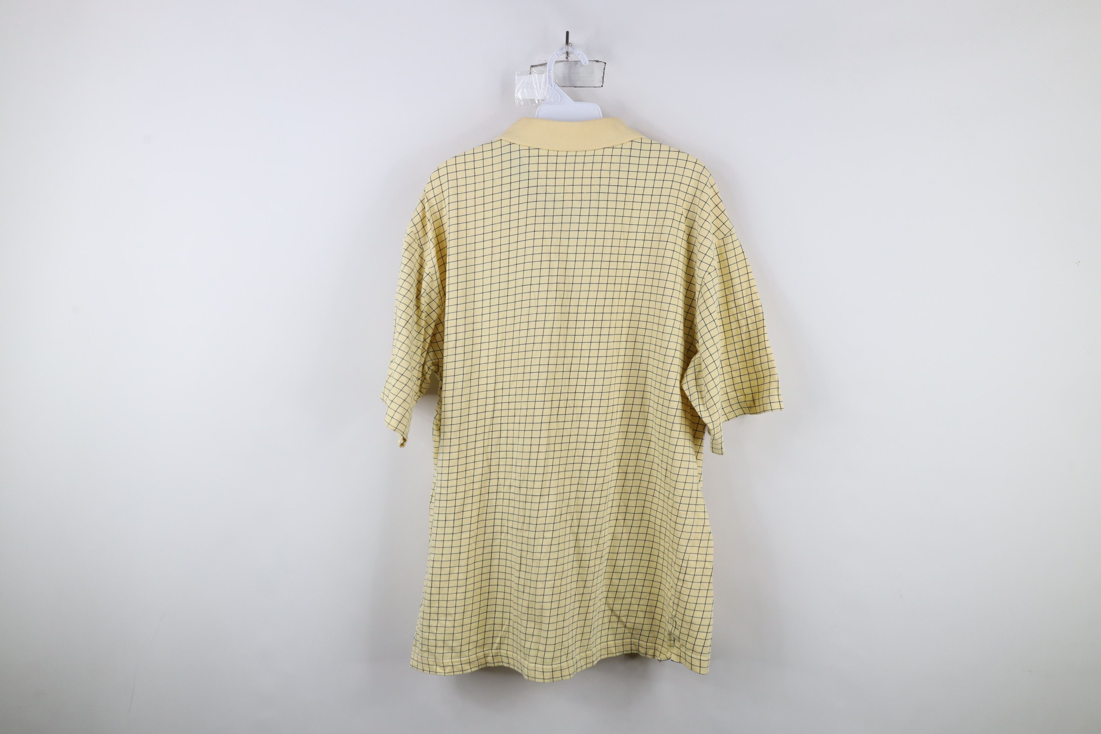 Fila × Vintage Vintage 90s Fila Italy Golf Crest Collared Polo Shirt Yellow Size US XL / EU 56 / 4 - 8 Thumbnail