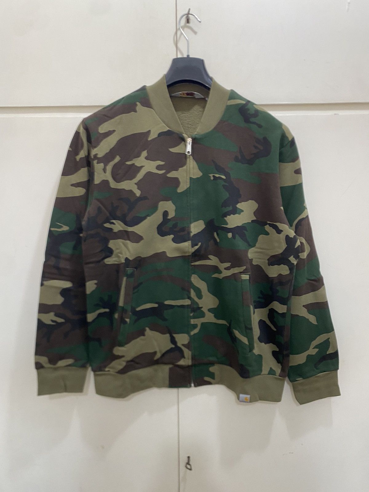 Carhartt Wip Carhartt Wip Backster camouflage sweatshirt, size XL, used Size US XL / EU 56 / 4 - 1 Thumbnail