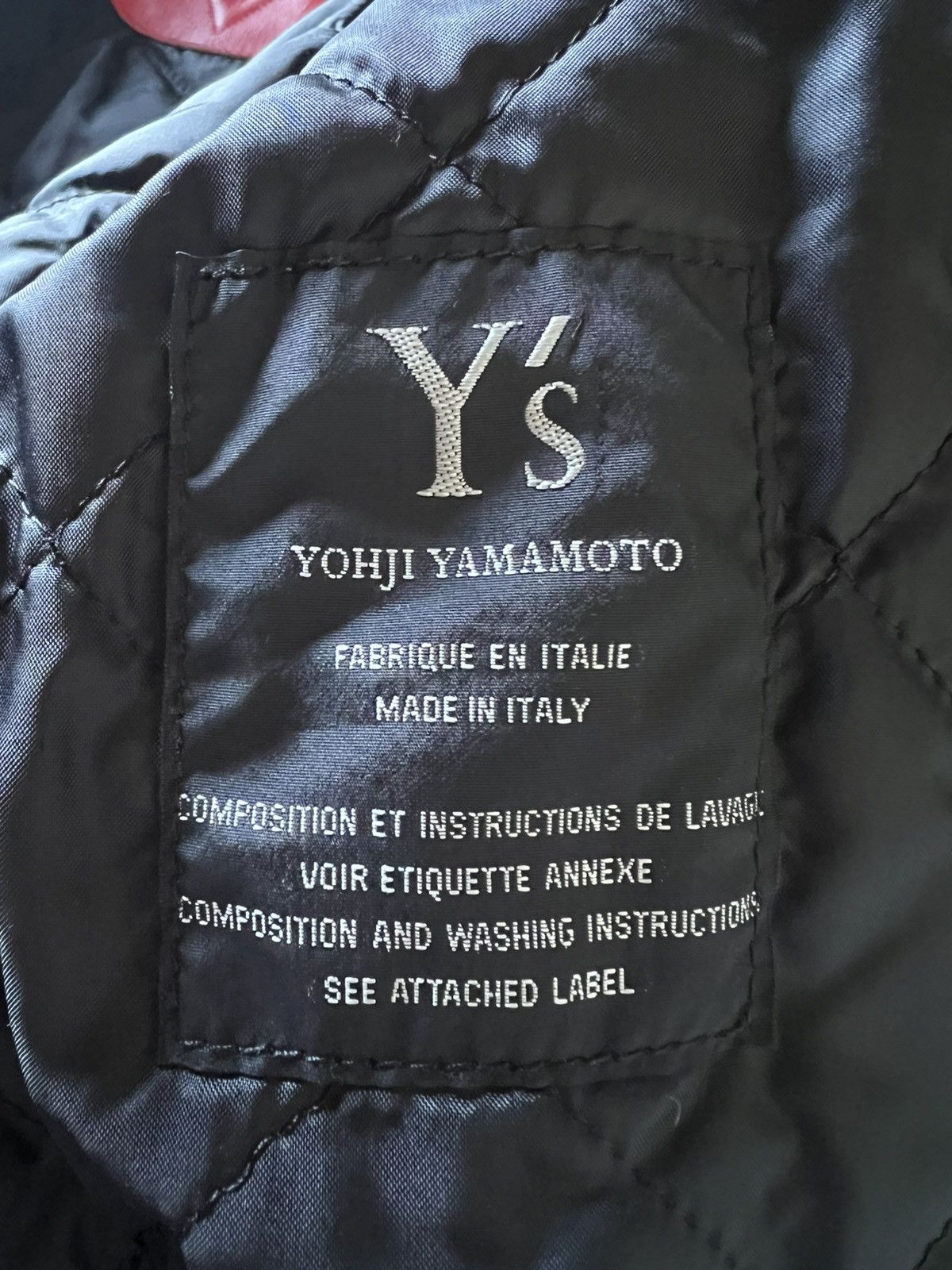 Y's for Men Y’s x Dainese AW04 “Split” Moto Leather Jacket Size US XS / EU 42 / 0 - 8 Thumbnail