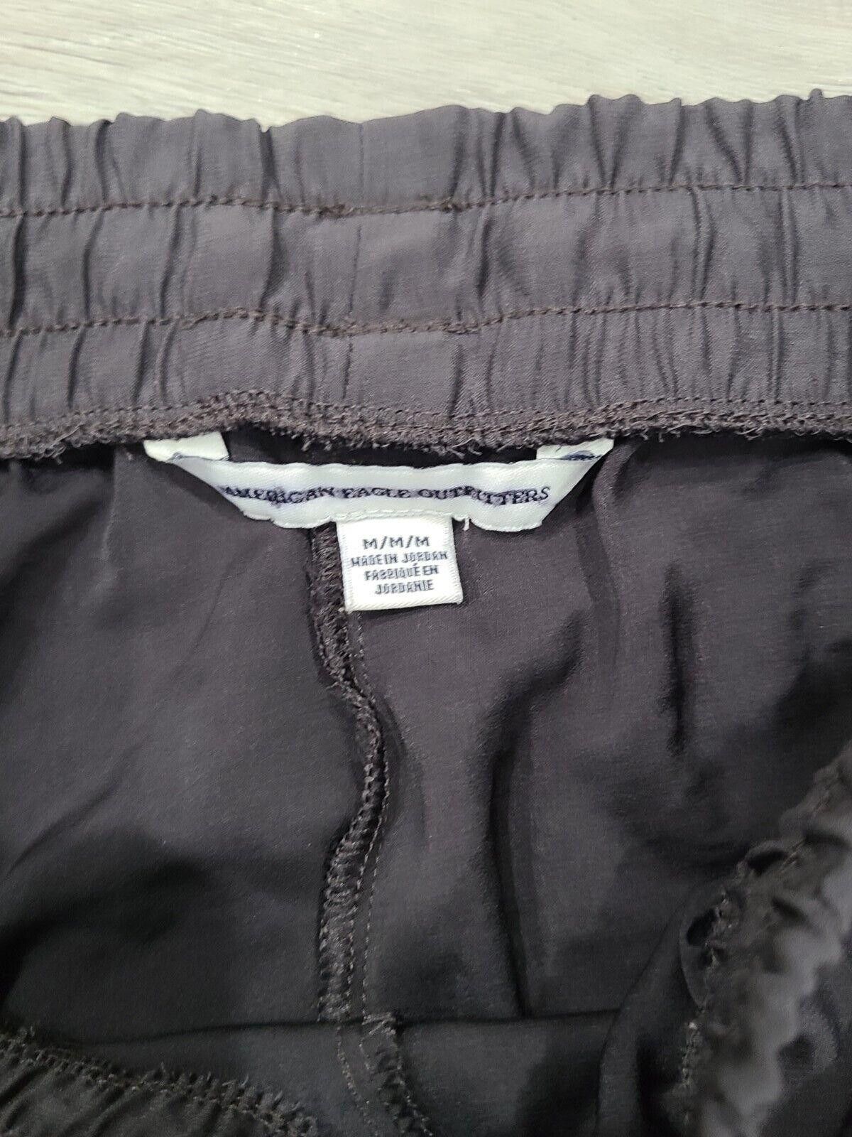Designer American Eagle Pants Medium Gray Stripes Skinny Jogger Size 32" / US 10 / IT 46 - 5 Thumbnail