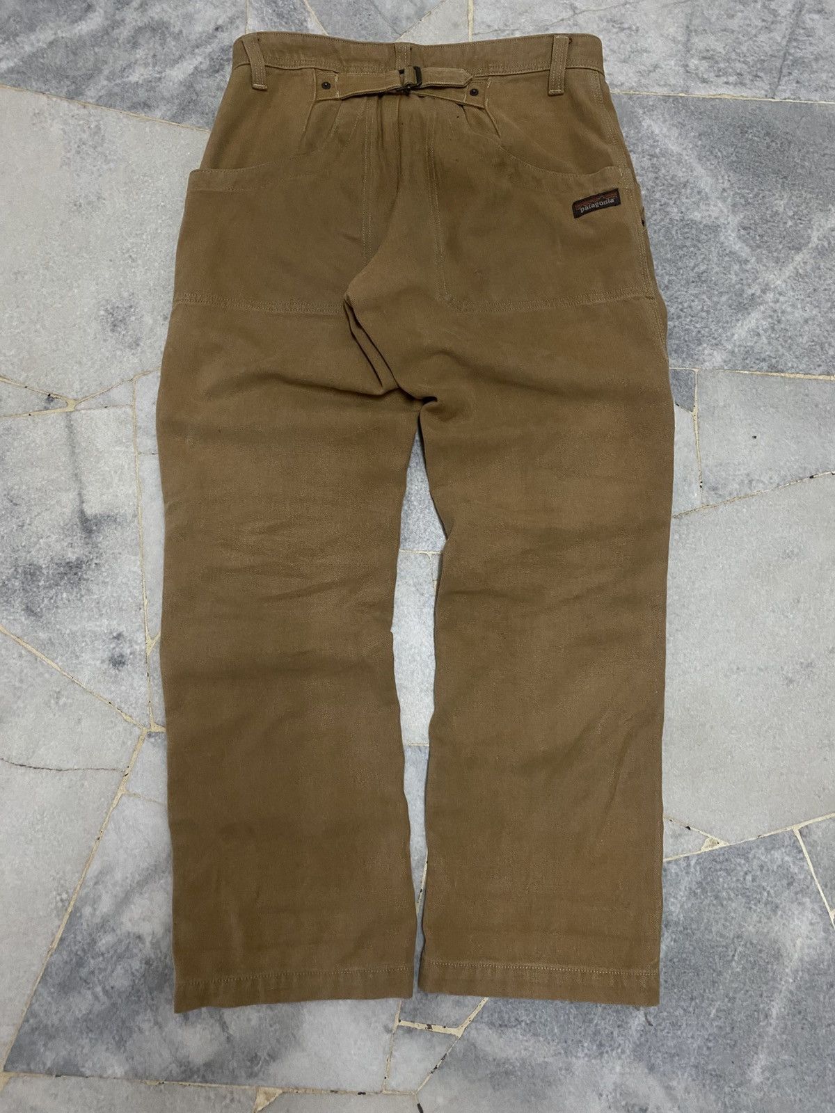 Japanese Brand Patagonia Iron Forge Hemp Canvas Barn Pants - Cinch Back Size US 32 / EU 48 - 12 Thumbnail