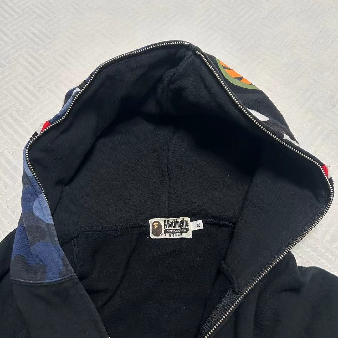 Bape CAMO SHARK FULL ZIP HOODIE Size US XL / EU 56 / 4 - 6 Thumbnail