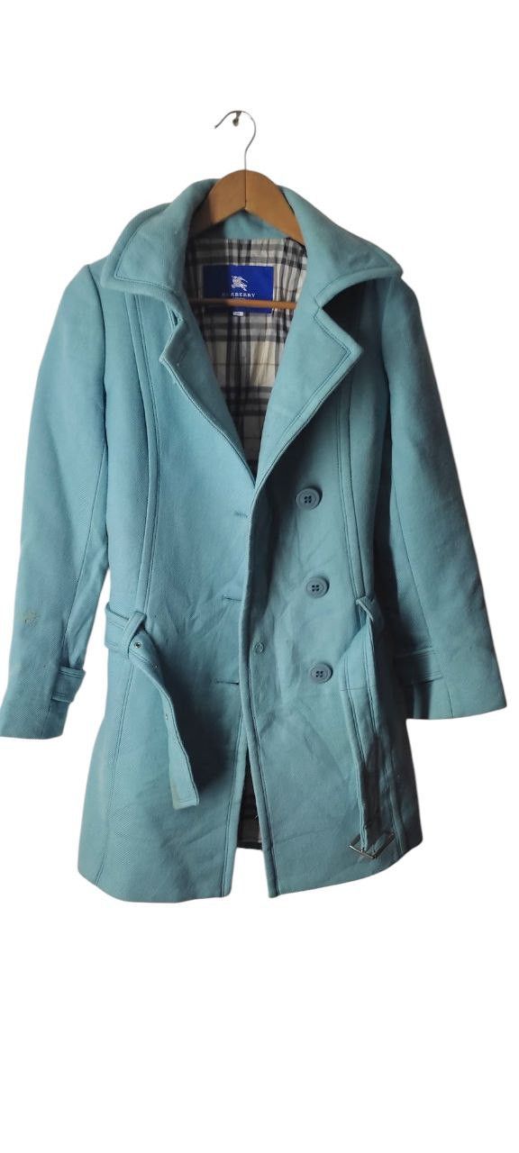 Burberry VINTAGE BURBERRY BLUE LABEL TRECH COAT JACKET Size S / US 4 / IT 40 - 1 Thumbnail