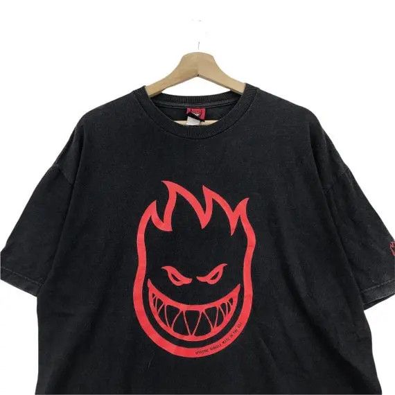 Spitfire Vtg SPITFIRE WHEELS SKATEBOARD Powell Hawk Tee Shirt bones Size US L / EU 52-54 / 3 - 2 Thumbnail
