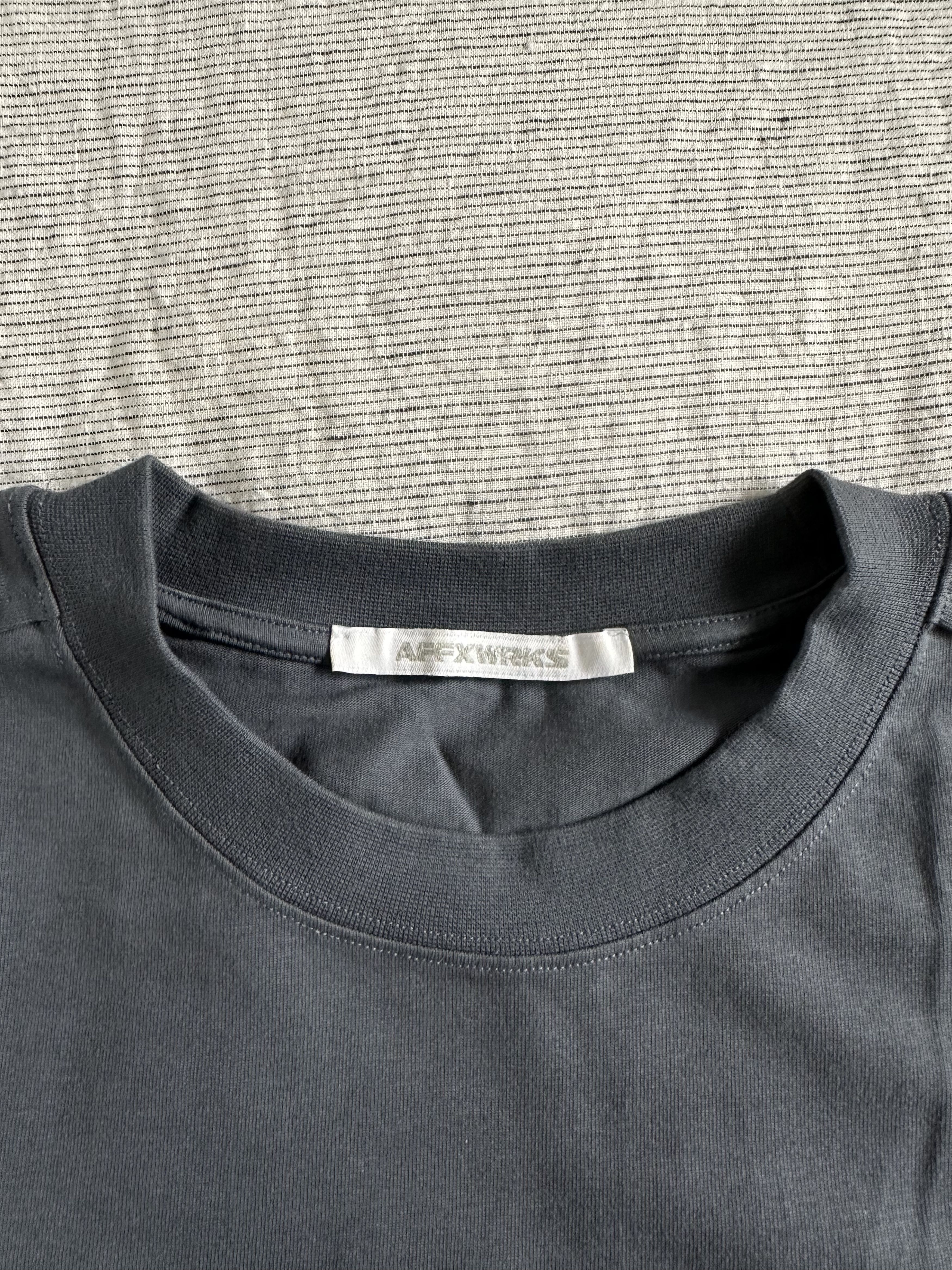 AFFXWRKS AFFXWRKS Blue & Gray Dual Sleeve Long Sleeve T-Shirt Size US XL / EU 56 / 4 - 5 Thumbnail