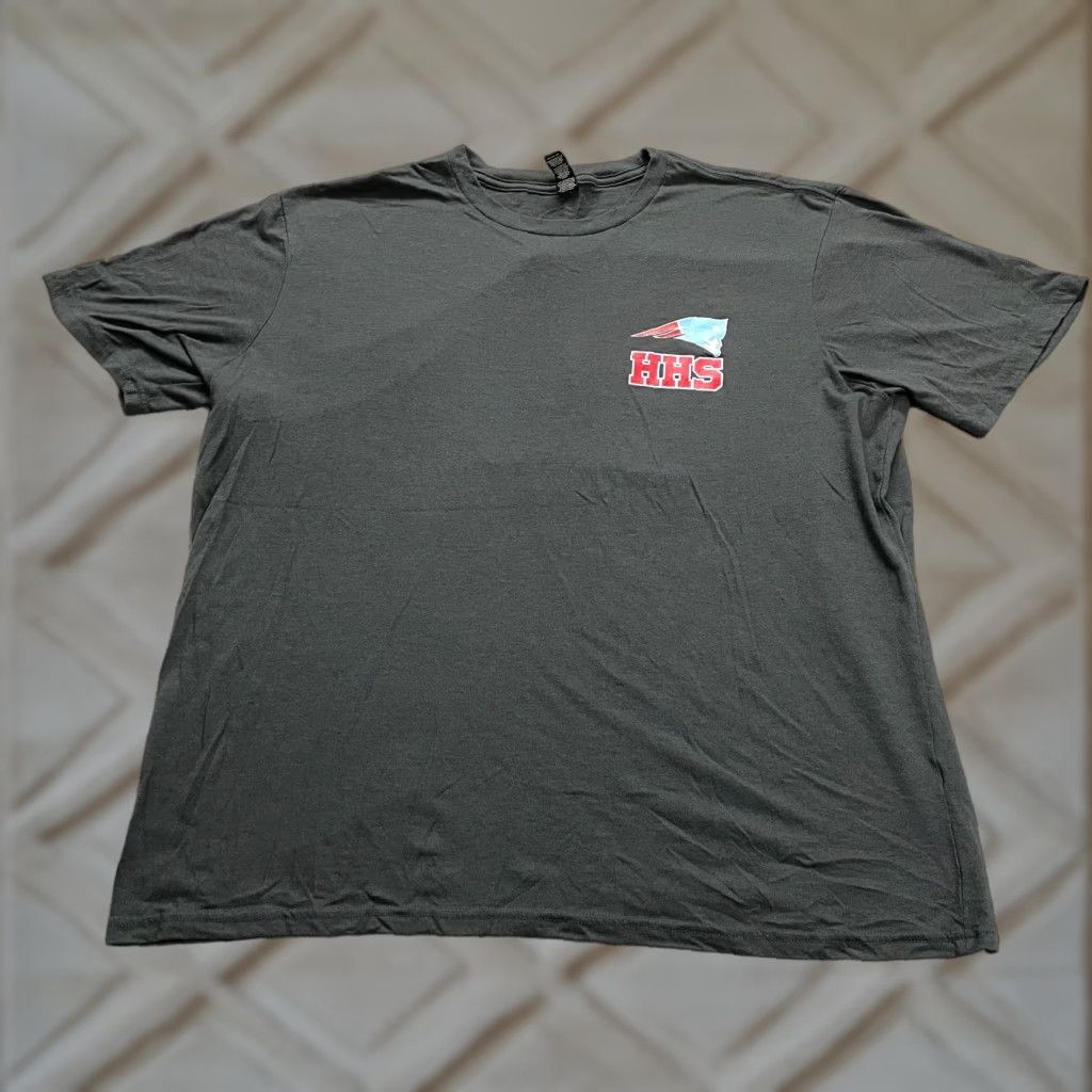 Vintage District T-Shirt Mens 2XL Gray Patriotic Graphic Crew Neck Short Sleeve Cotton Size US XXL / EU 58 / 5 - 1 Thumbnail