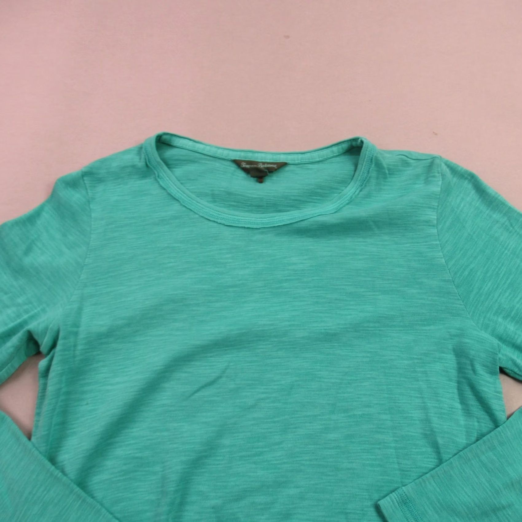 Tommy Bahama Tommy Bahama Shirt Womens Large Long Sleeve Lightweight Crew Neck Outdoors Size L / US 10 / IT 46 - 3 Thumbnail