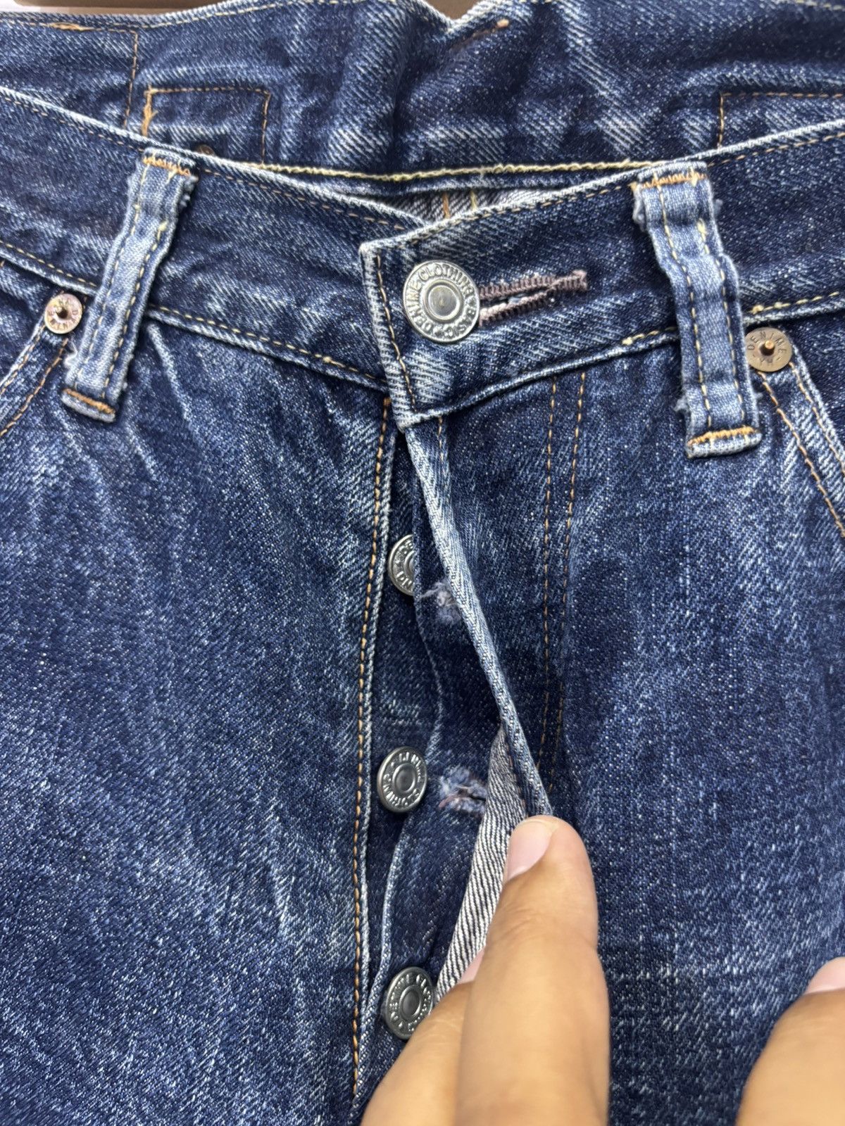 Denime Vintage Denime Selvedge Jeans Size US 30 / EU 46 - 3 Thumbnail