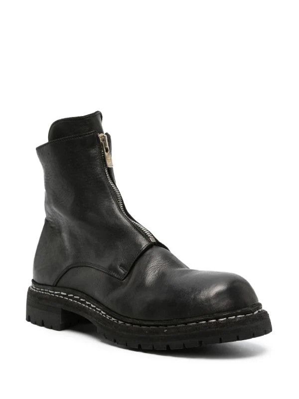 Guidi Guidi GR05V Black Big Daddy Horse Leather Boots Size US 11 / EU 44 - 3 Thumbnail