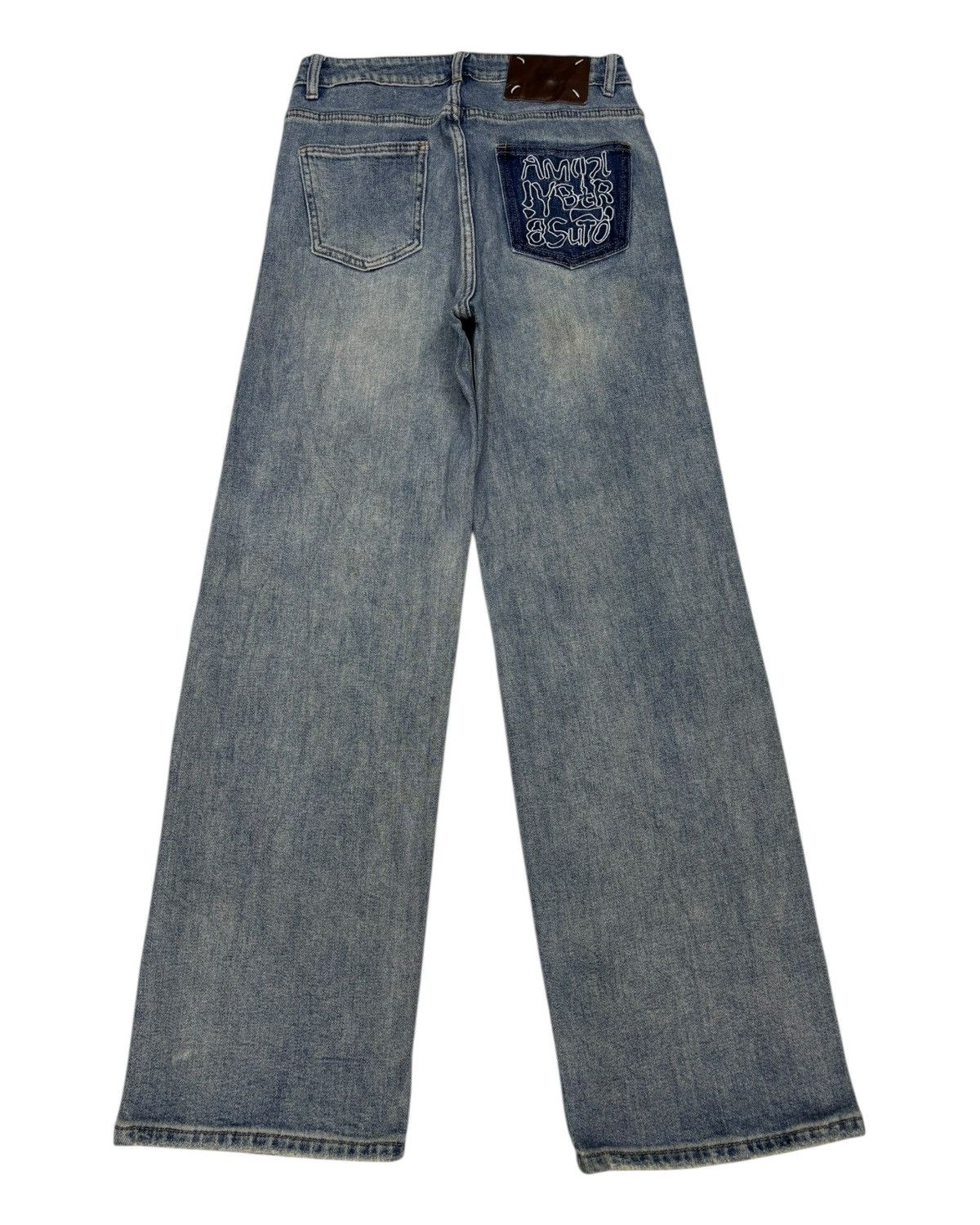 Amiri 🔥AMIRI STYLE MADE IN JAPAN LOOSE FIT WIDE JEANS Size US 27 - 1 Thumbnail