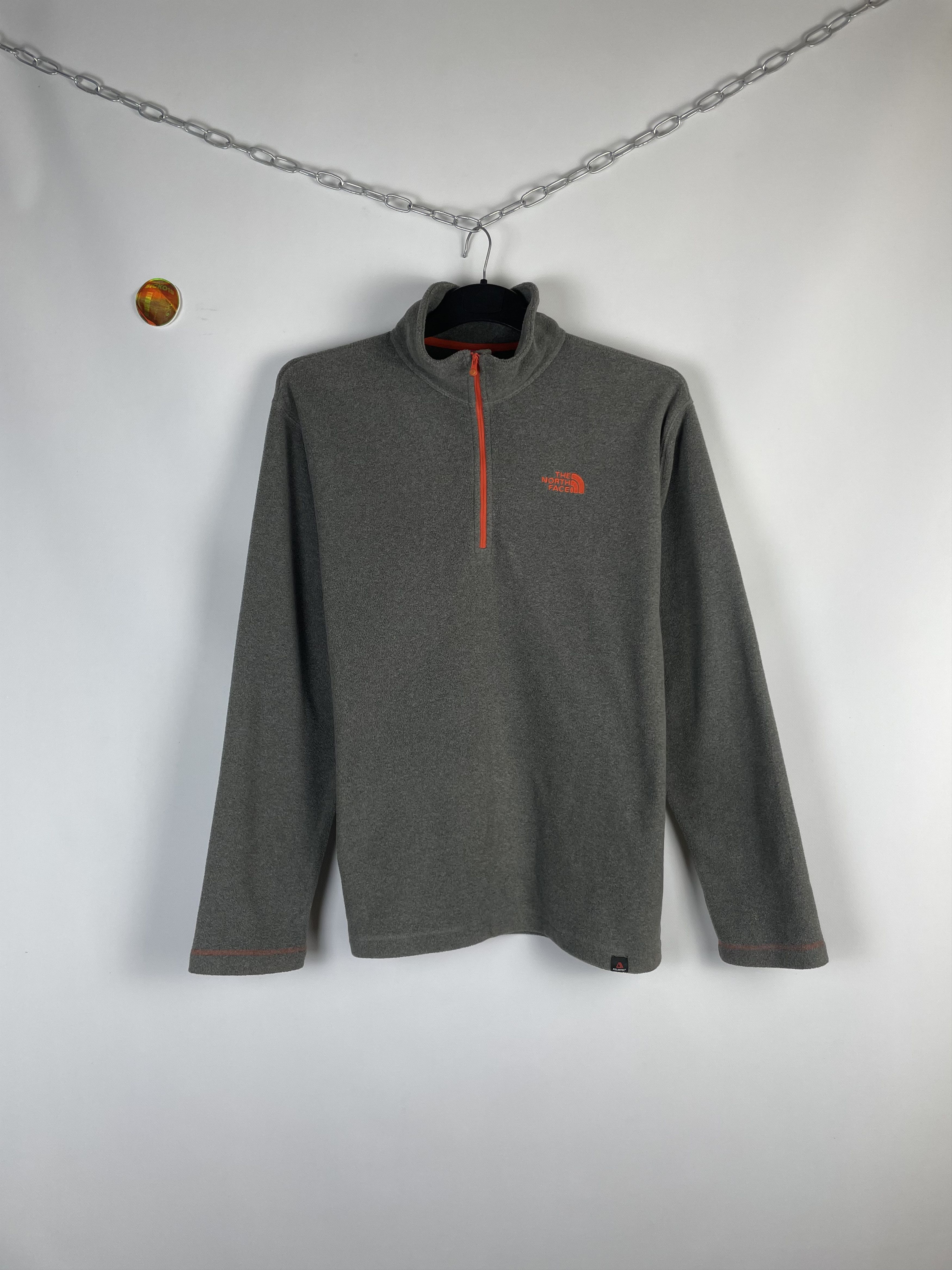 The North Face Vintage The North Face 1/4 Zip Fleece Jacket Size US L / EU 52-54 / 3 - 1 Thumbnail