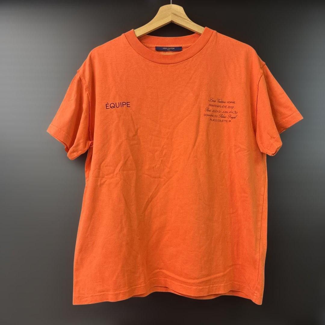 Louis Vuitton Louis Vuitton Orange T-Shirt, Size S Size US S / EU 44-46 / 1 - 1 Thumbnail