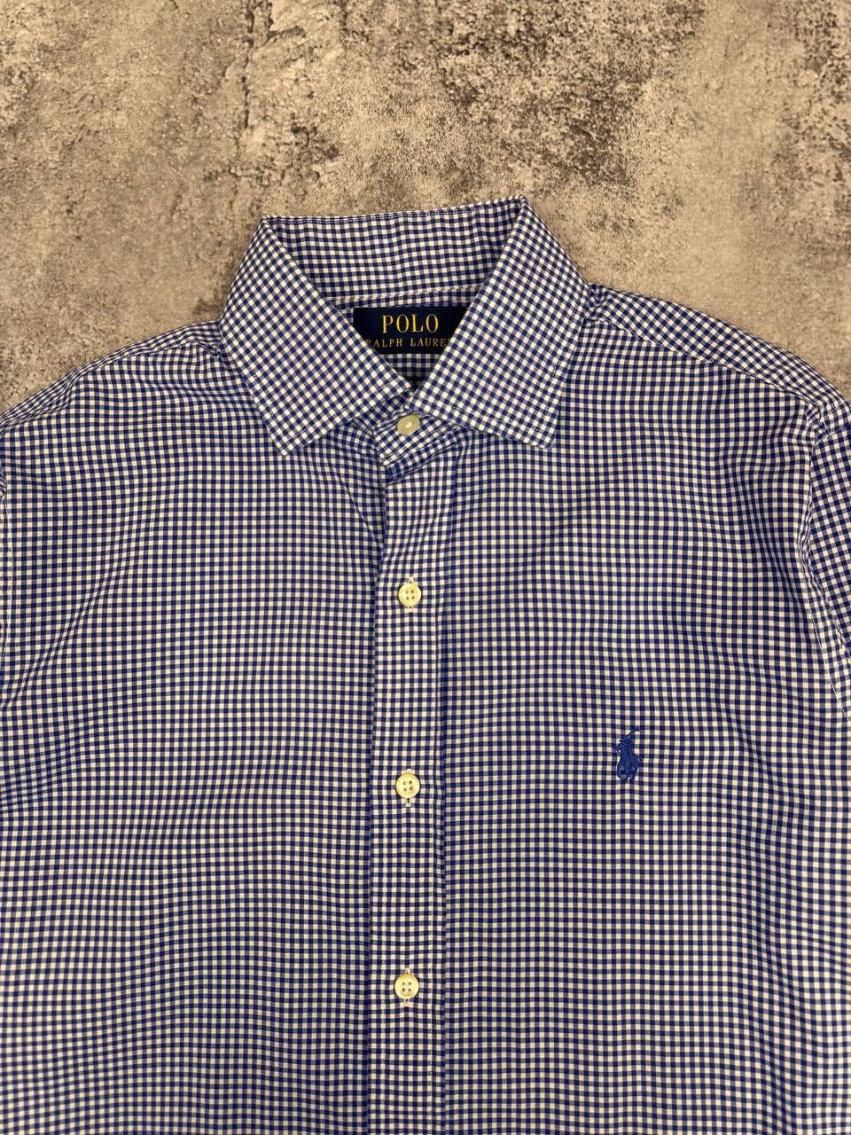 Polo Ralph Lauren Polo Ralph Lauren Men's Checkered Shirt Blue White Size S Size US S / EU 44-46 / 1 - 2 Thumbnail