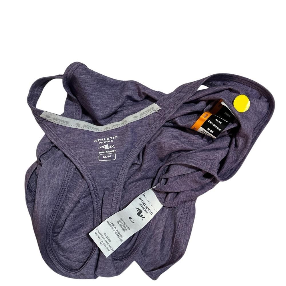 Athletic Works Athletic Works Women's Racerback Tank Top - Purple - Medium Size M / US 6-8 / IT 42-44 - 4 Thumbnail