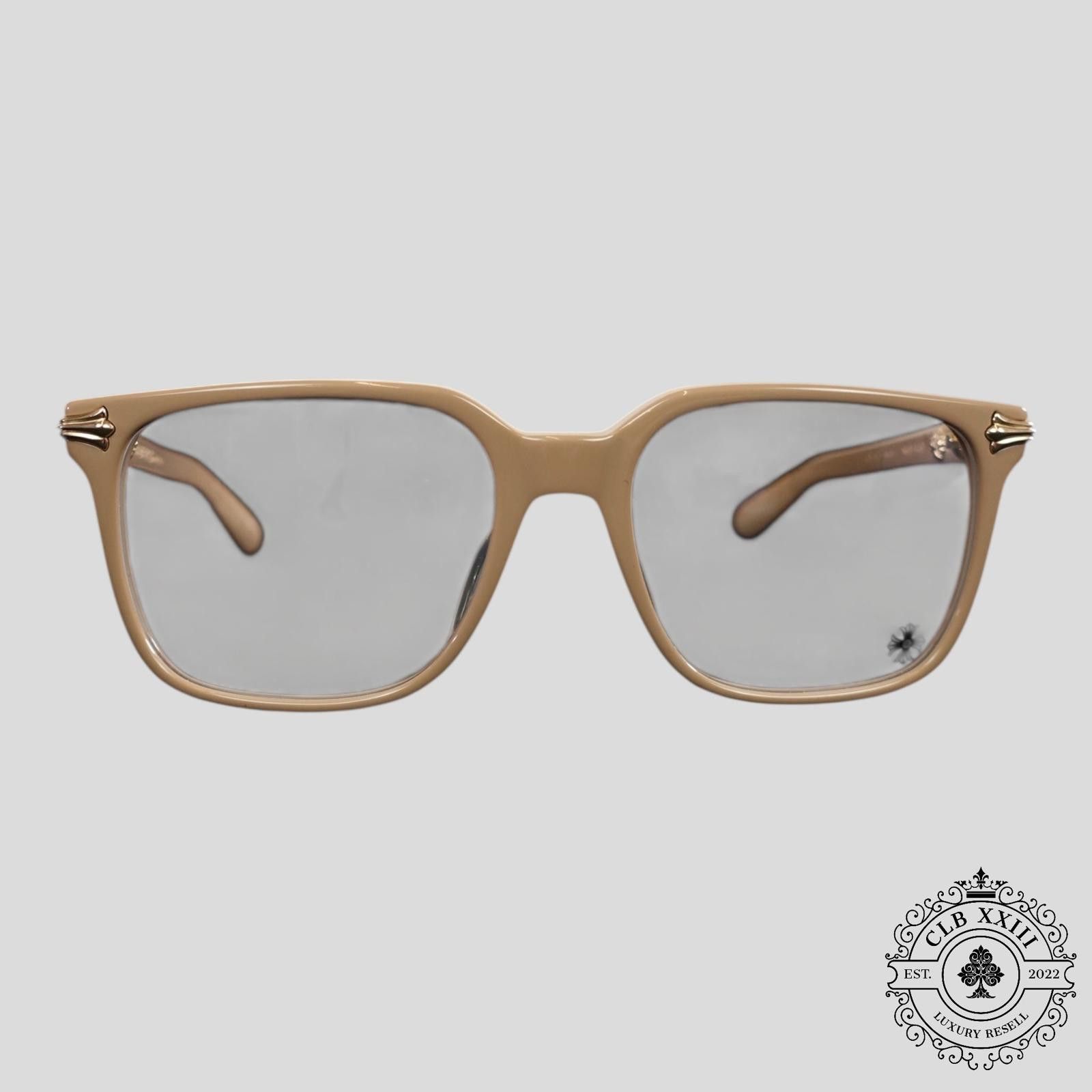 Chrome Hearts Chrome Hearts Thirst Trap Glasses in Beige Size ONE SIZE - 2 Thumbnail