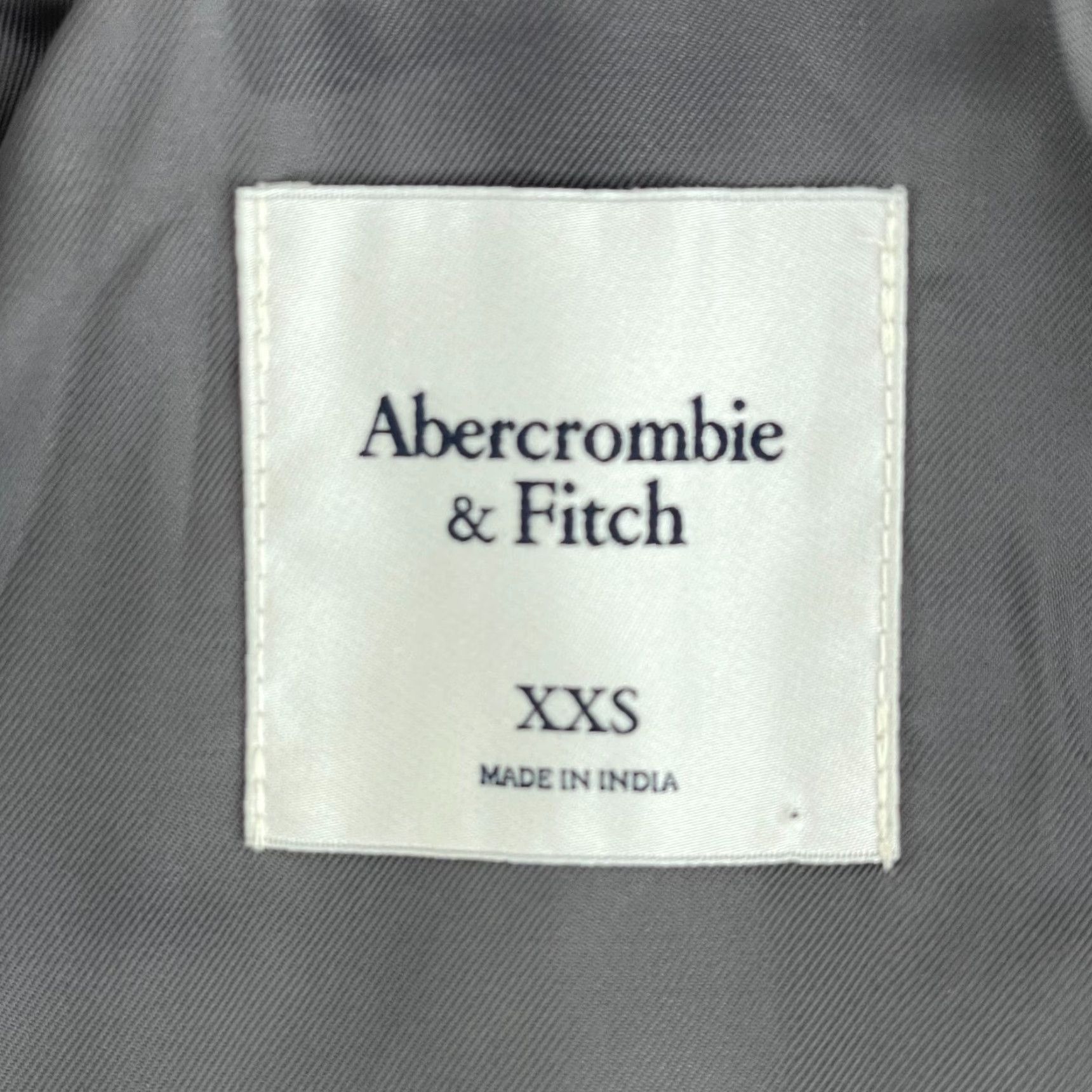 Abercrombie & Fitch Abercrombie & Fitch Bomber Jacket Women 2XS Grey Wool Blend Blade Collar NWOT Size XXS / US 00 / IT 34 - 2 Thumbnail
