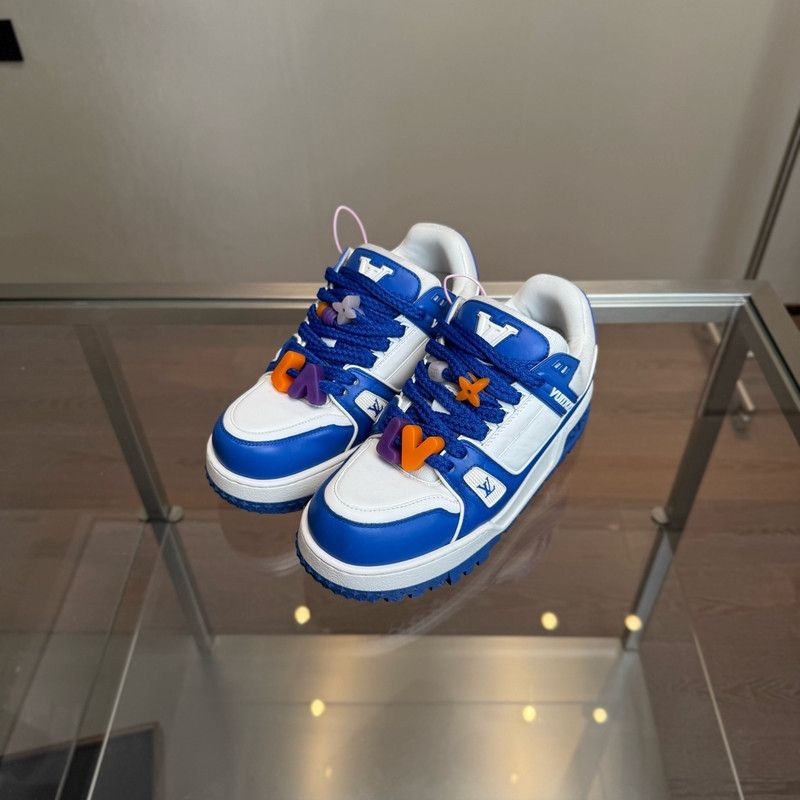Louis Vuitton Louis Vuitton Trainer Maxi Low-Top Sneakers 0079 Size US 8.5 / EU 41-42 - 1 Thumbnail