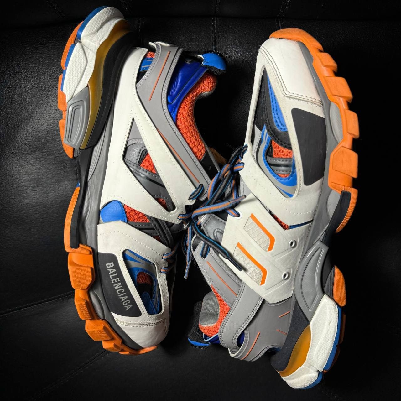 Balenciaga Balenciaga track 1 black orange Size US 8 / EU 41 - 4 Thumbnail