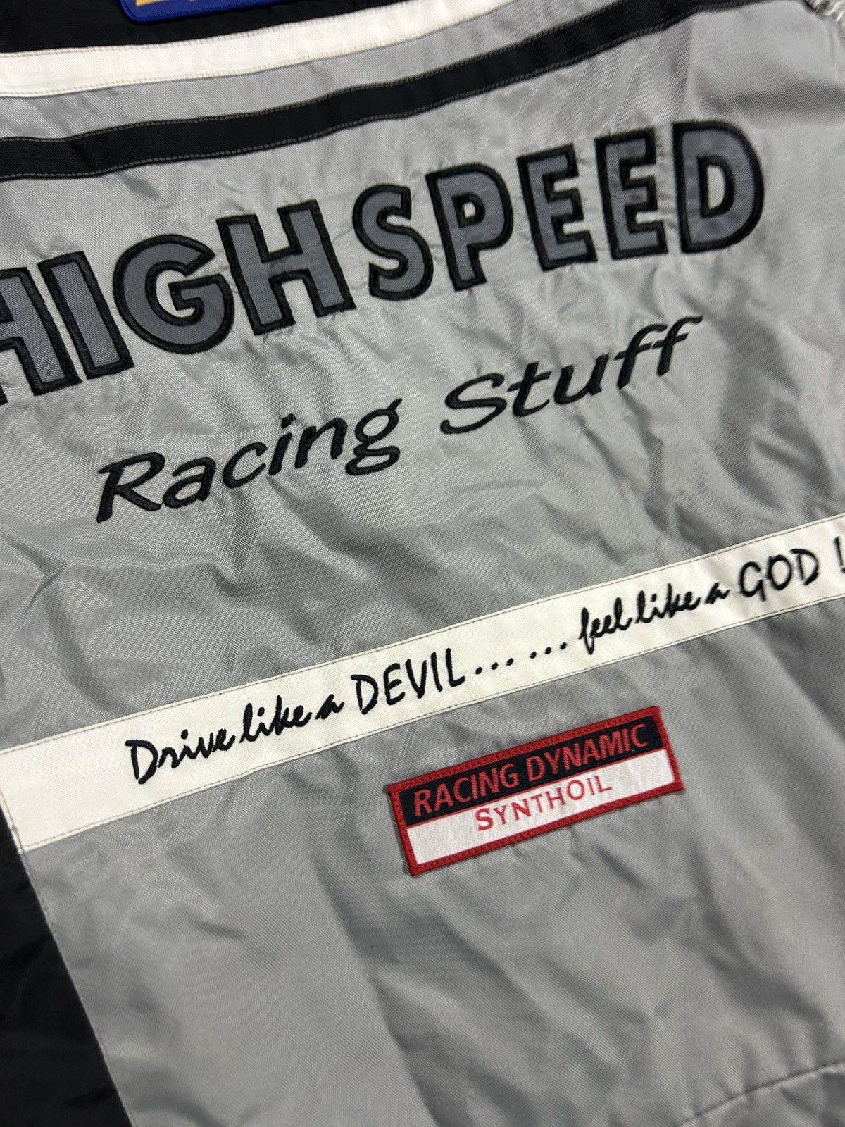Vintage High Speed Racing Jacket vintage bomber jacket grey Size US S / EU 44-46 / 1 - 9 Thumbnail