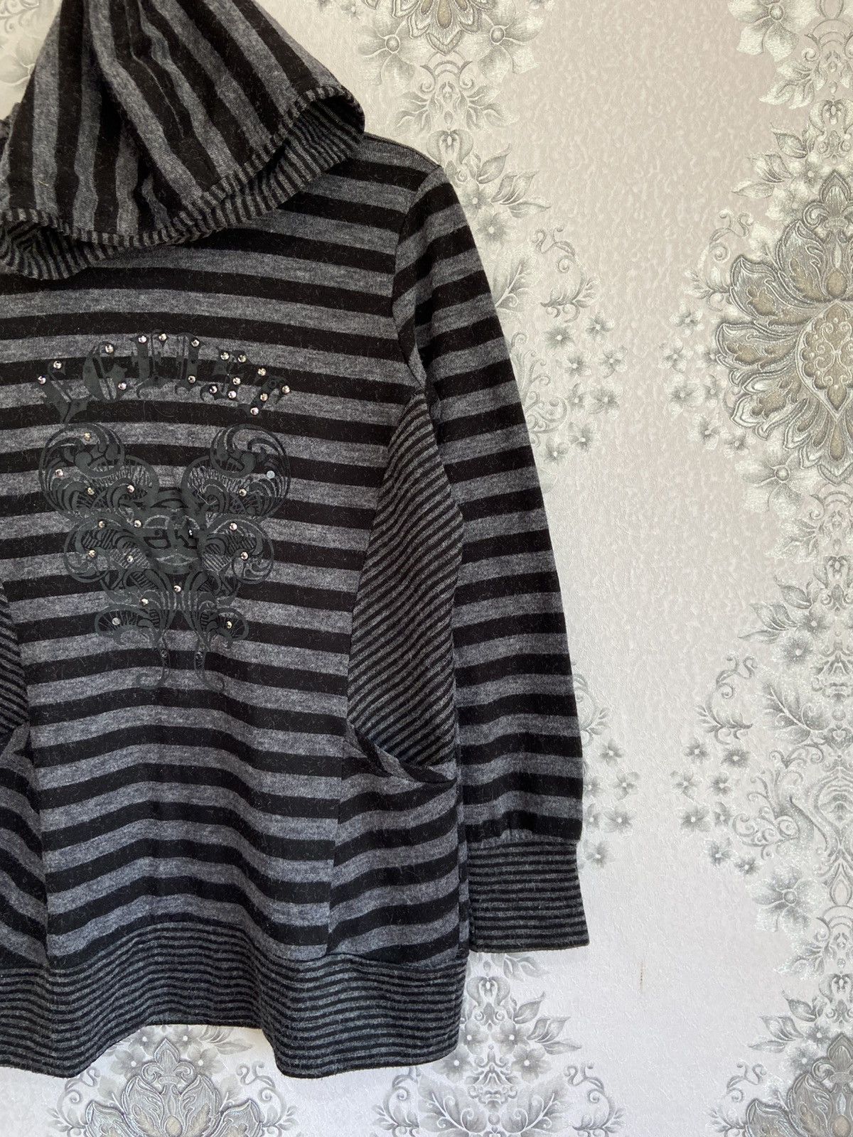 If Six Was Nine Egeist Striped Y2K Style Hoodie Size US L / EU 52-54 / 3 - 4 Thumbnail