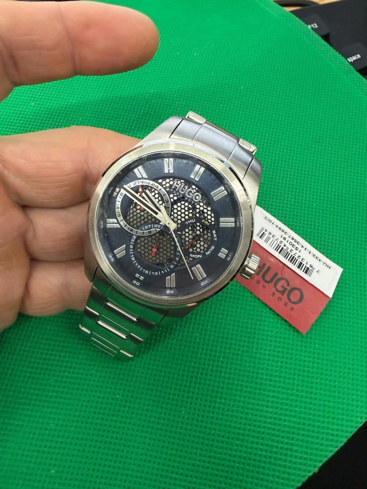Hugo Boss HUGO BOSS 1530191 BLUE DIAL SKELETON MULTIFUNCTION WATCH Size ONE SIZE - 5 Thumbnail