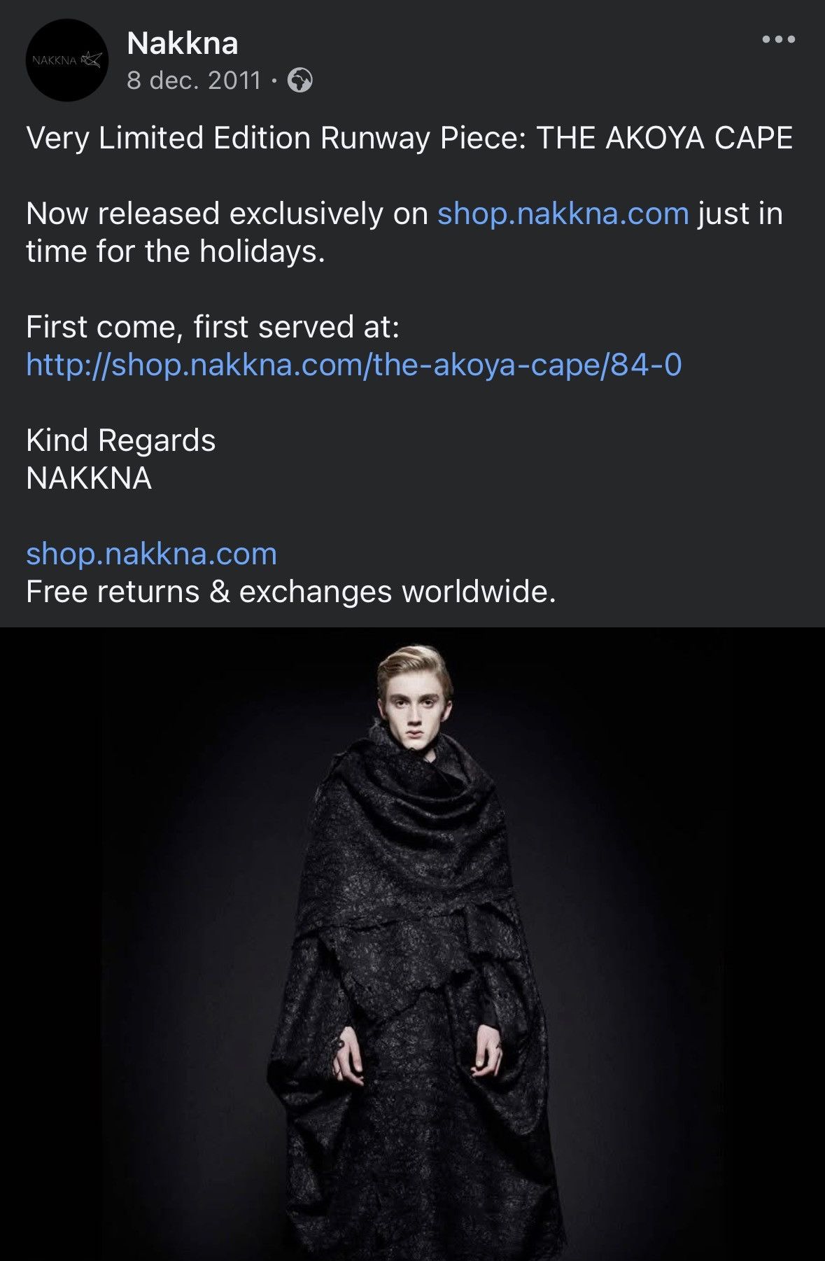 Other Nakkna - Akoya Cape and scarf Size US L / EU 52-54 / 3 - 2 Thumbnail