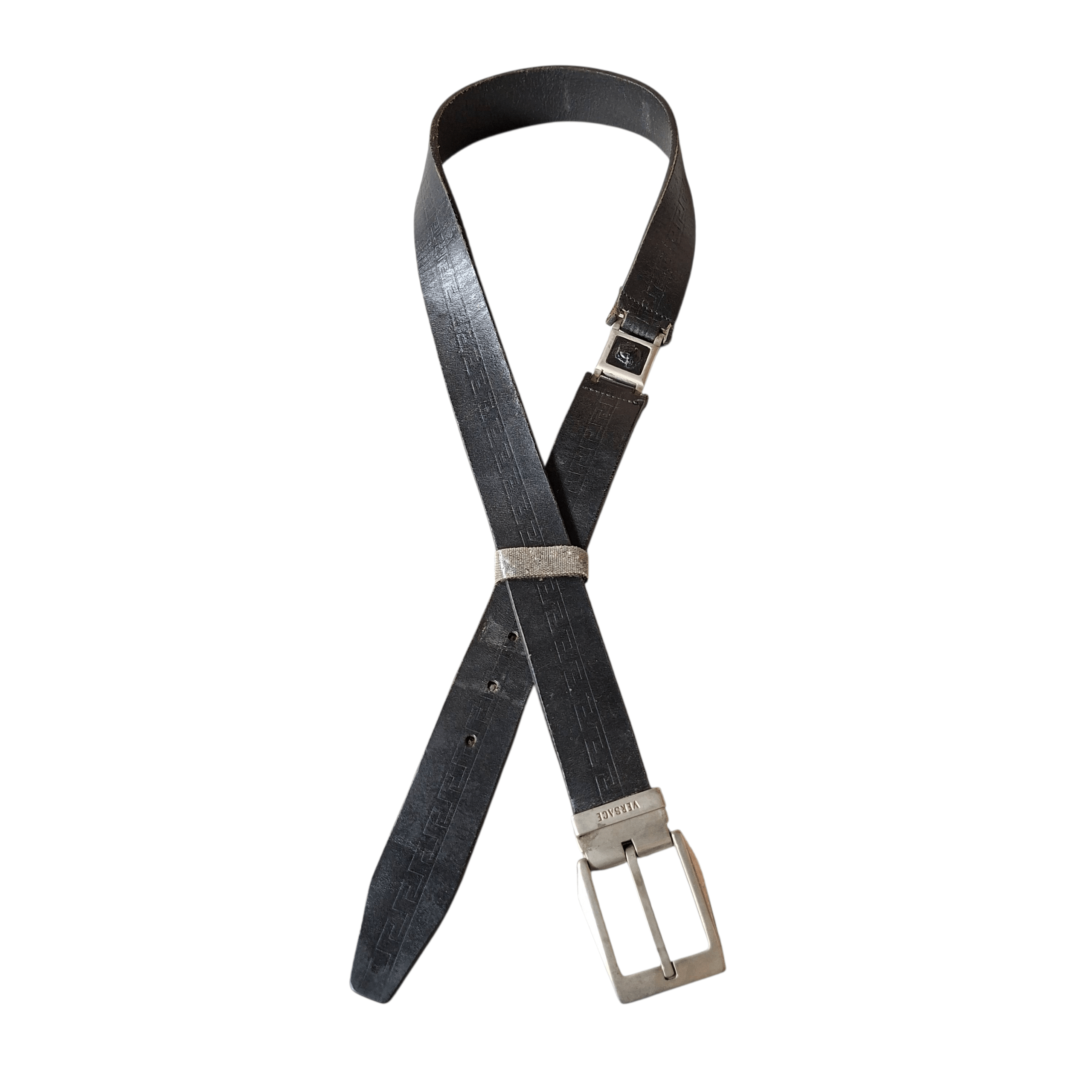 Versace 🧱 Gianni versace madusa logo connection leather belt Size ONE SIZE - 2 Thumbnail