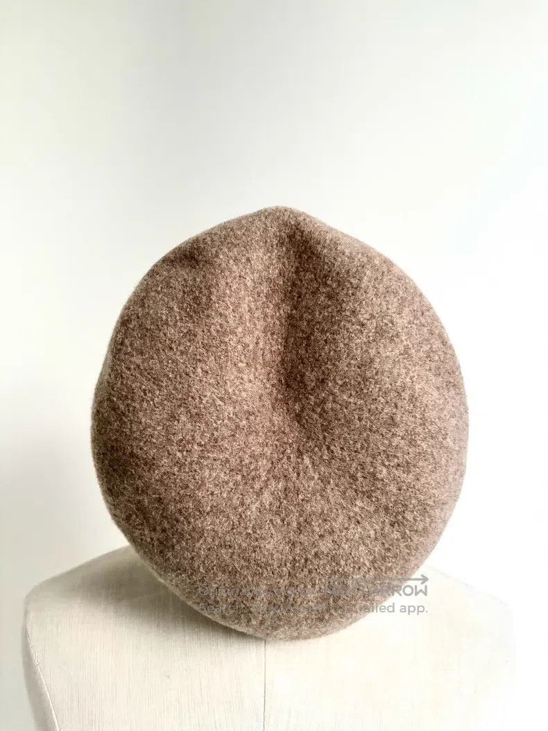 Vivienne Westwood Vivienne Westwood Used Beige Saturn Beret Size ONE SIZE - 3 Thumbnail