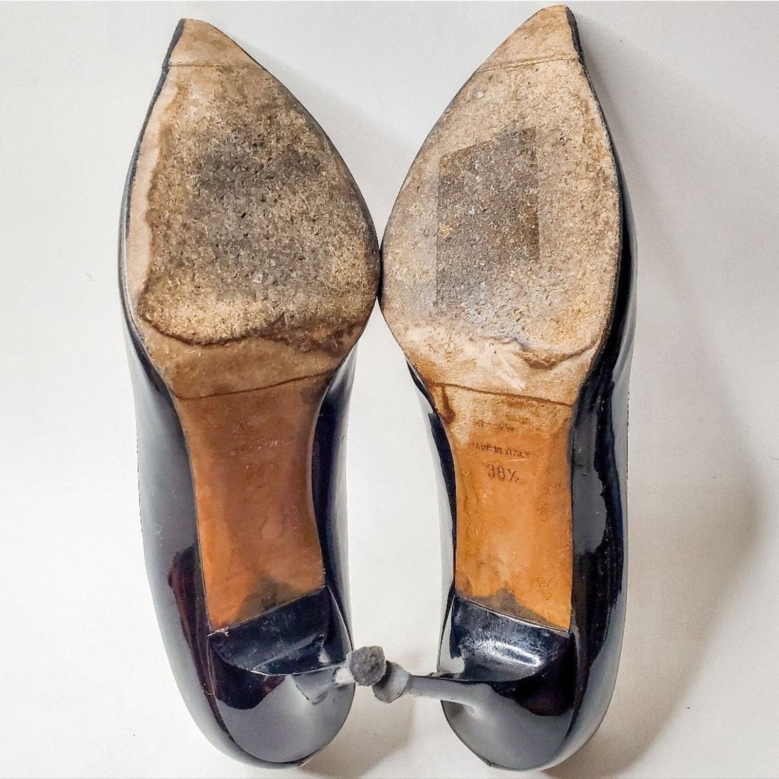Jimmy Choo Jimmy Choo Romy Black Stiletto Pointed Toe Heels Pump 38.5 8 Size US 8.5 / IT 38.5 - 8 Thumbnail