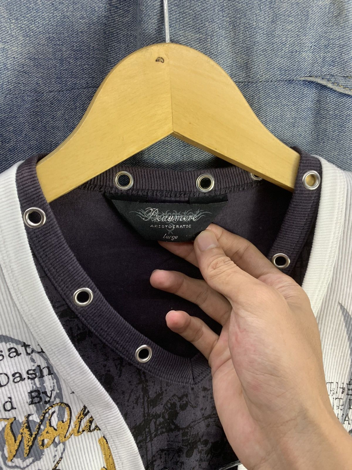 14th Addiction × Japanese Brand × Le Grande Bleu (L.G.B.) Beaumere punk skulls japanese brand Size US M / EU 48-50 / 2 - 6 Thumbnail