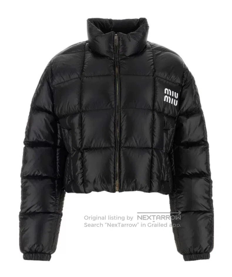 Miu Miu Miu Miu 36 23 Black Down Jacket in Autumn and Winter Size S / US 4 / IT 40 - 8 Thumbnail