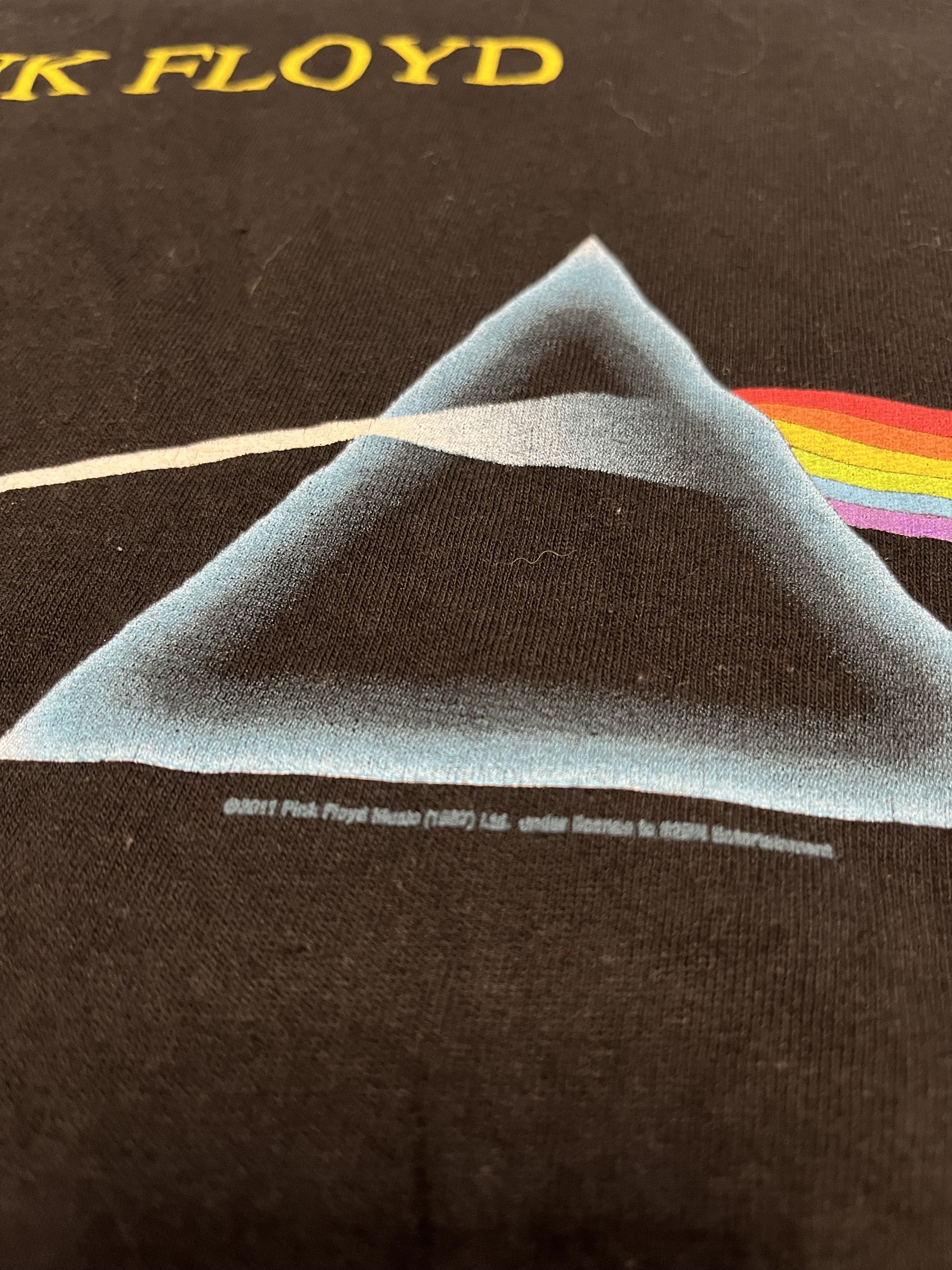 T-Shirt Pink Floyd The Dark Side of The Moon 2011 XL