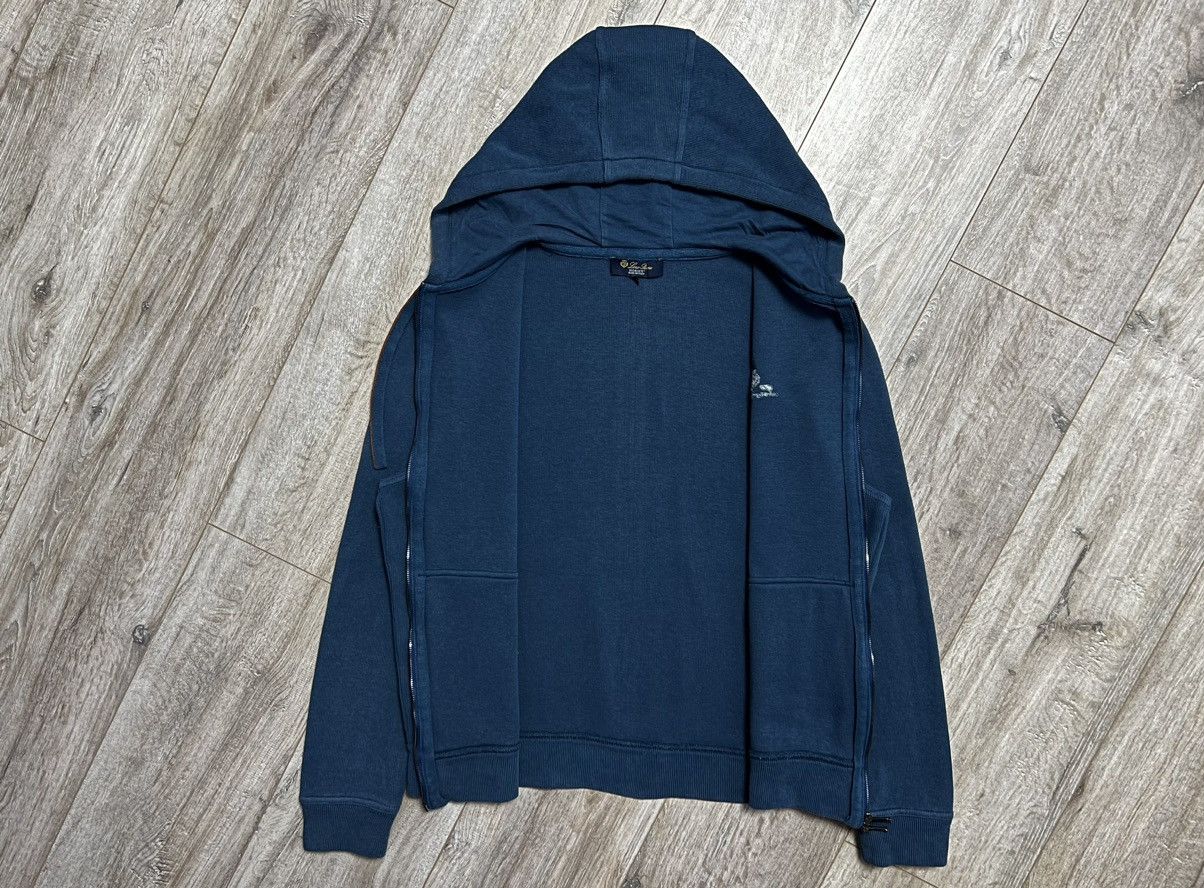 Loro Piana LORO PIANA Sweatsuit Track Cotton Hoodie/Pants Set LP Logo Size US S / EU 44-46 / 1 - 13 Thumbnail