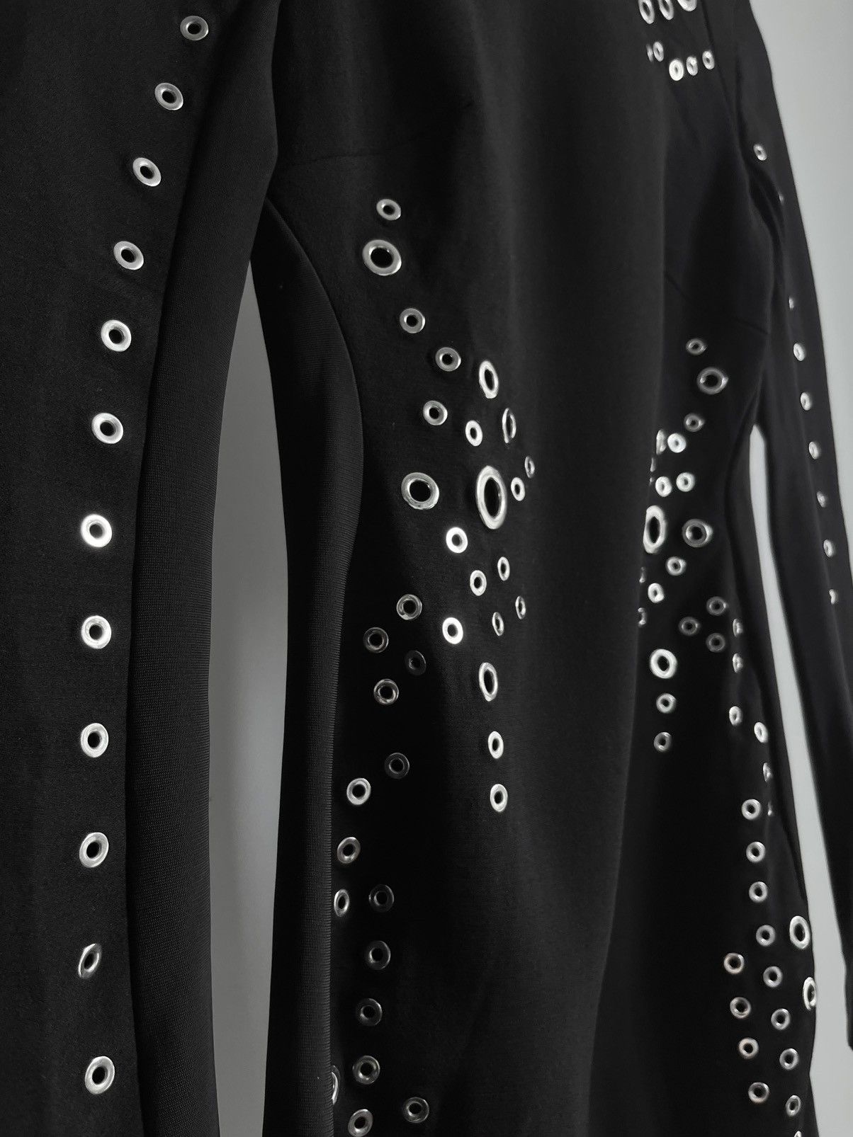 Mugler Mugler worn by Nicole Kidman fw2015 Grommet cocktail dress Size XS / US 0-2 / IT 36-38 - 7 Thumbnail