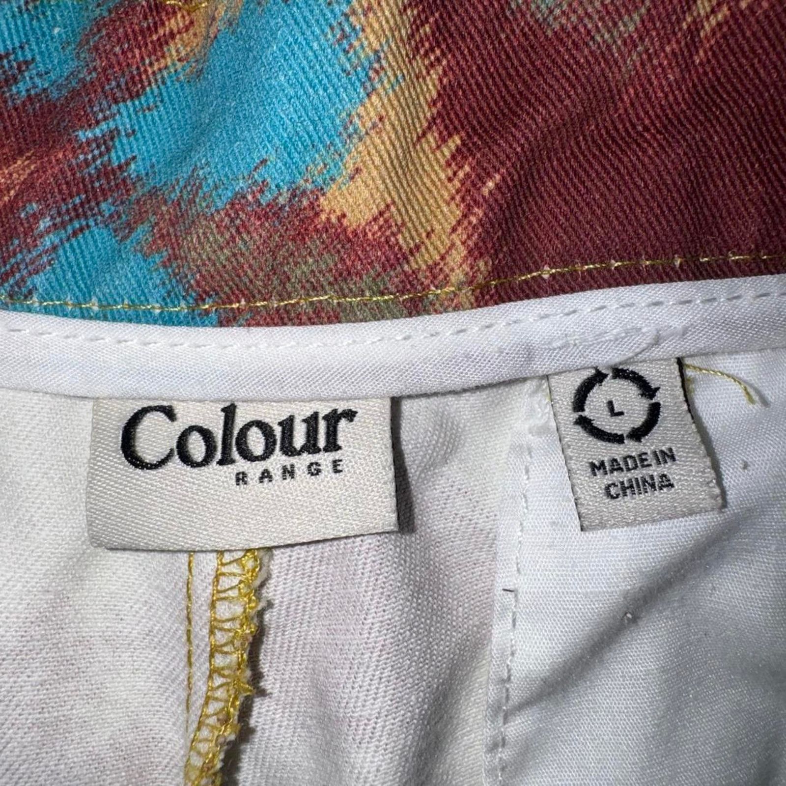 Other Colour range multicoloured floral trousers Size 33" - 3 Thumbnail