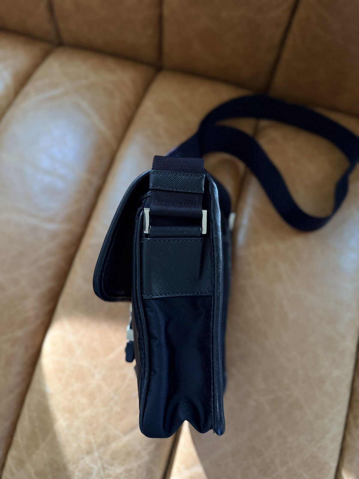 Prada Black Nylon Crossbody Bag Size ONE SIZE - 5 Thumbnail