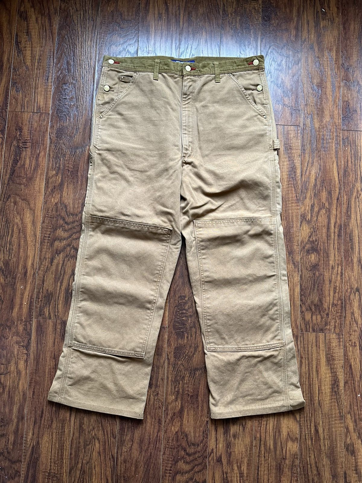 Jean Levi's 1873 Duck And Denim - Taille W32 L34 - Coupe Tapered Cinch Back - Vintage
