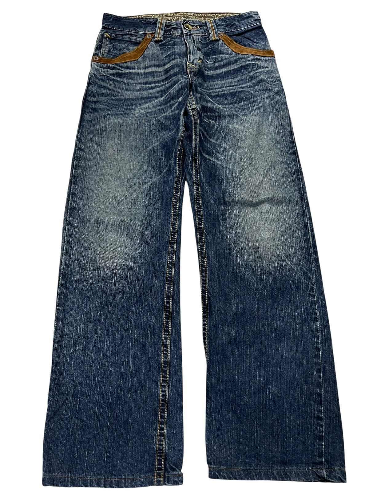 Edwin 💥Rare💥Edwin Exclusive Vintage Buffalo Head Jeans Size US 30 / EU 46 - 1 Thumbnail