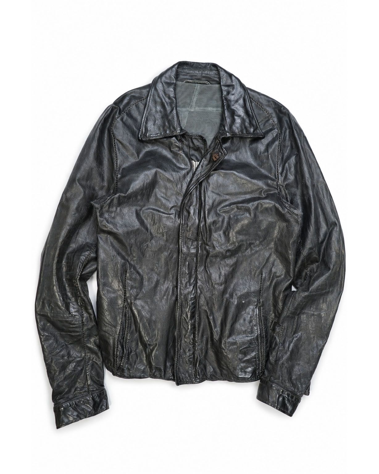 Carol Christian Poell Overlock Leather Jacket - SS07