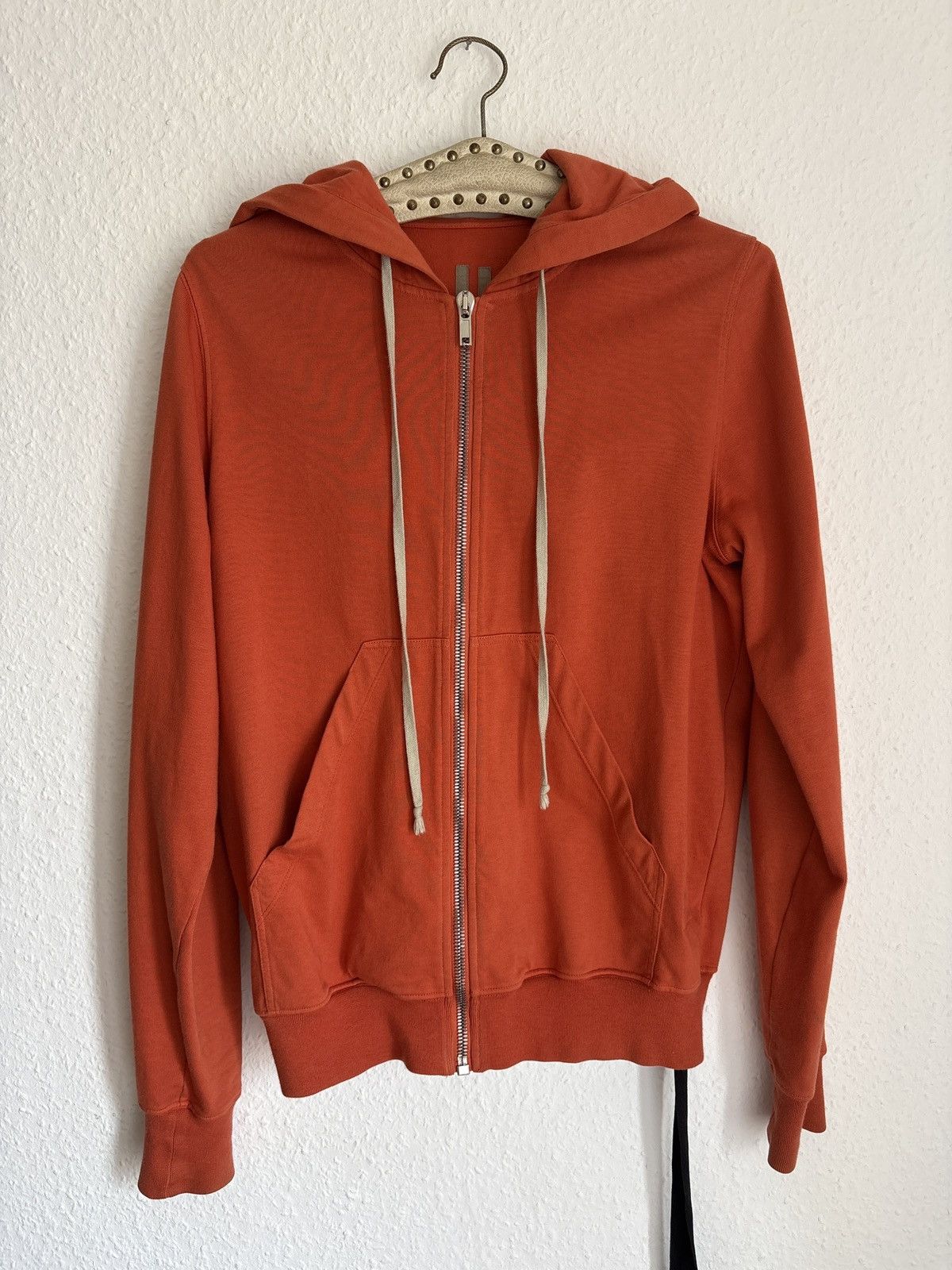 Orange Rick Owens DRKSHDW Zipper