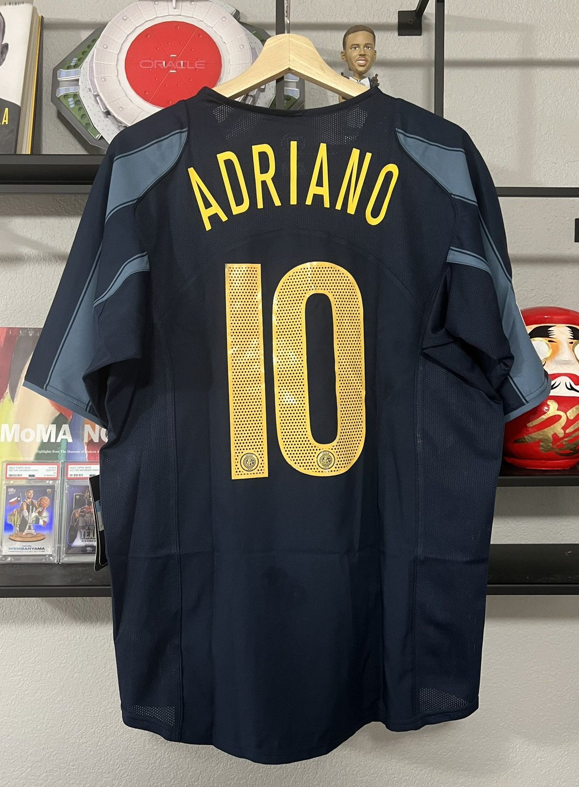 Nike 2004-05 Inter Milan Adriano Third Kit Jersey