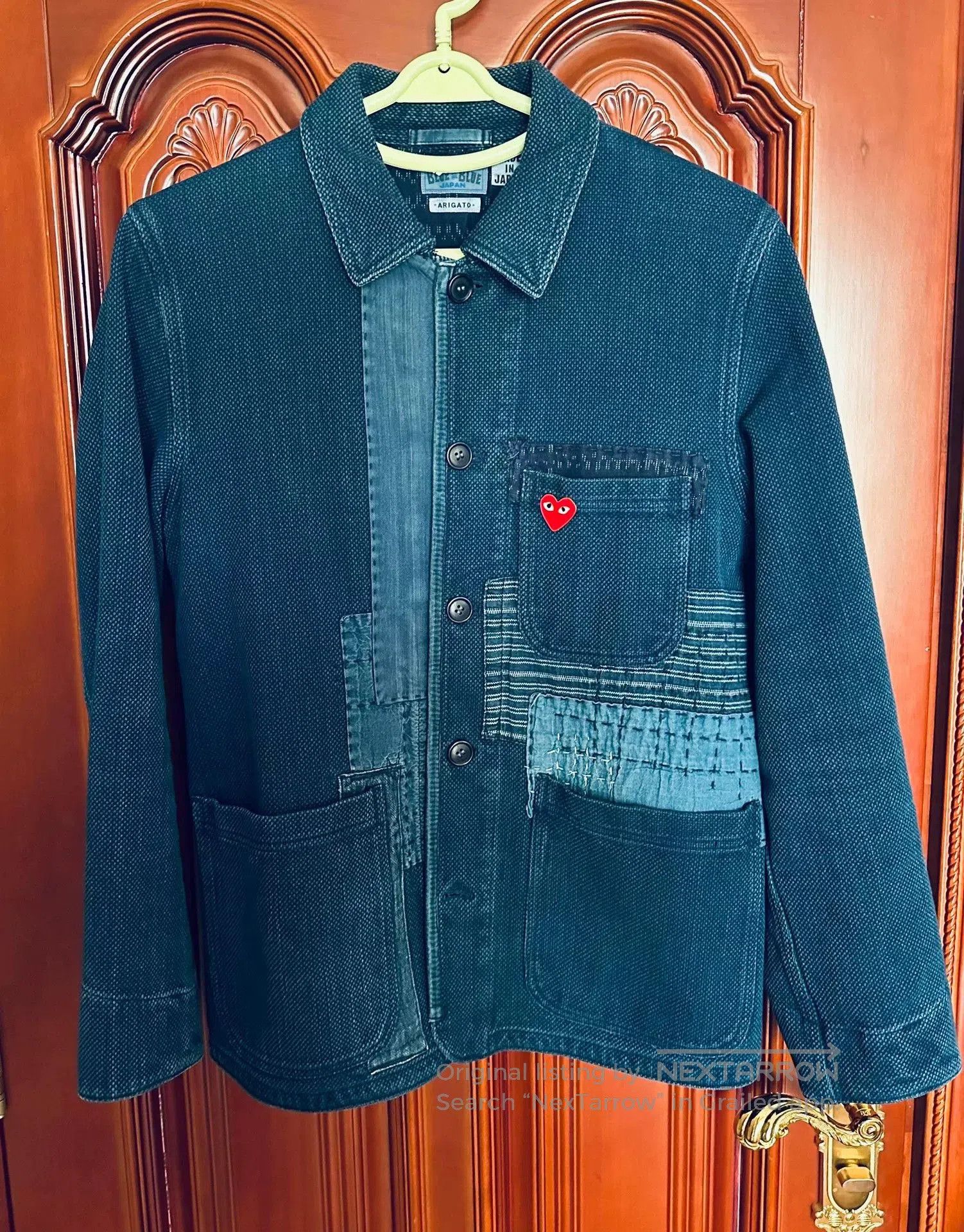 Blue Blue Japan Blue Blue Japan Indigo Sashiko Kendo Jacket. Size US L / EU 52-54 / 3 - 1 Thumbnail