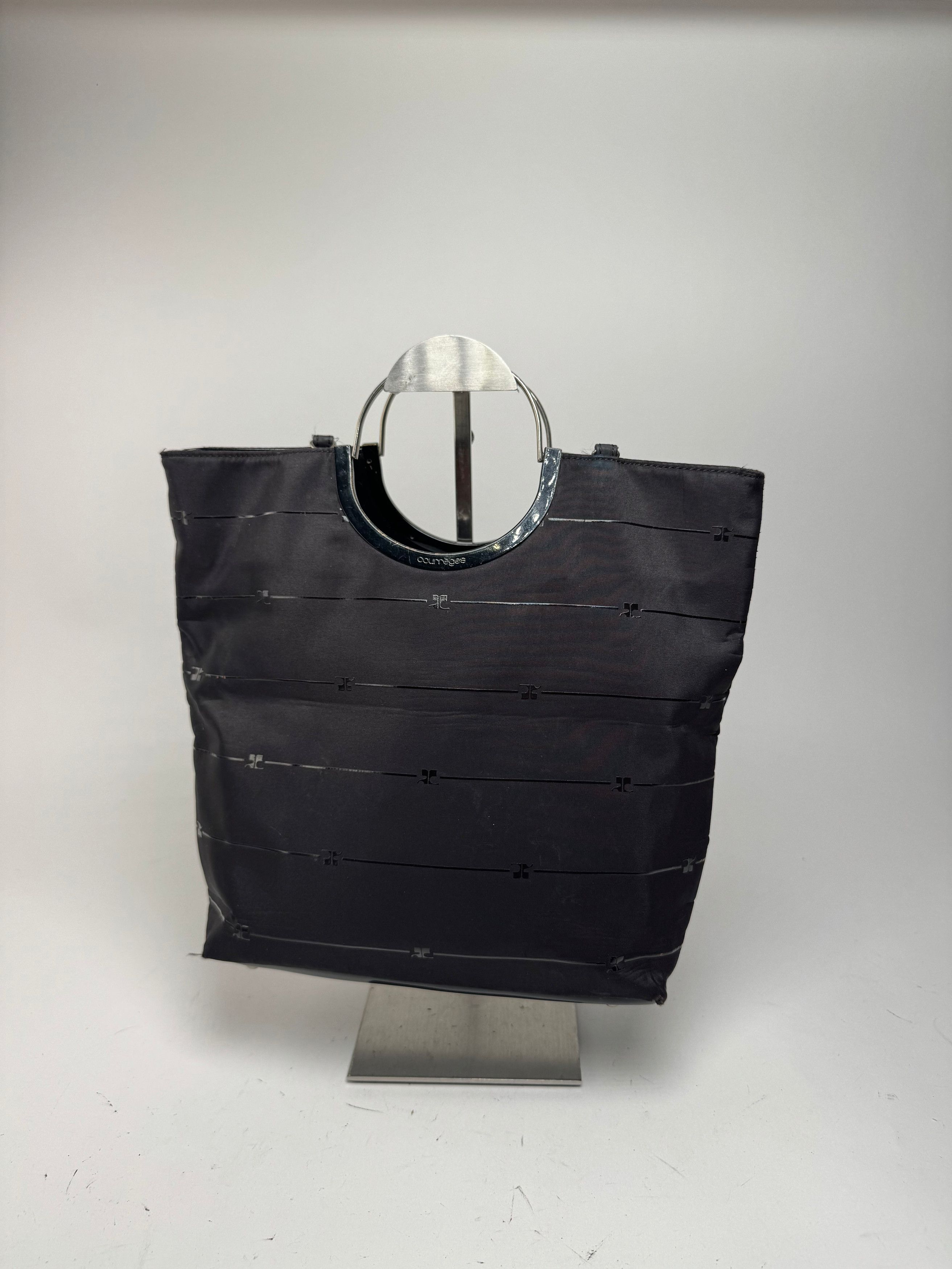 Other Vintage Courreges Monogramm Shopper Black Size ONE SIZE - 1 Thumbnail