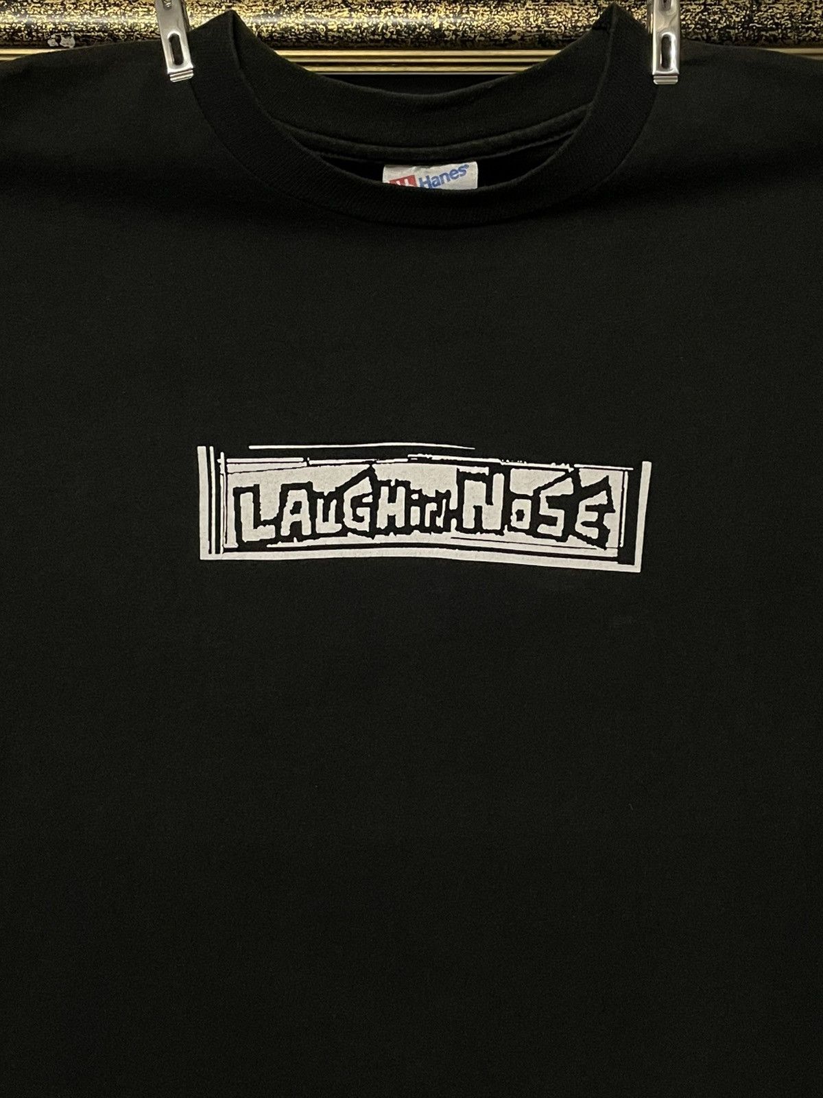 Vintage Vintage 90s Laughin Nose Cunts Up Og Punk Japan Band Tshirt Size US L / EU 52-54 / 3 - 3 Thumbnail