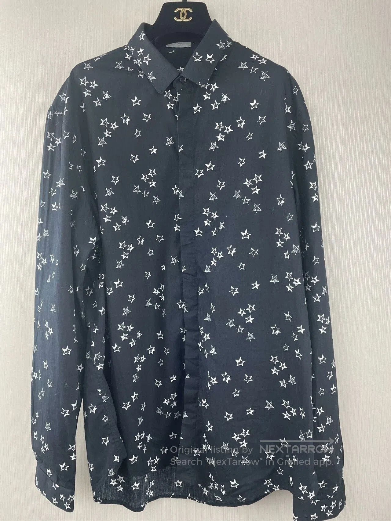 Dior dior star print button-up shirt size 40. Size US L / EU 52-54 / 3 - 1 Thumbnail