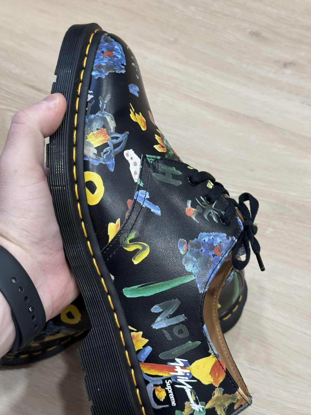 Supreme × Yohji Yamamoto Supreme Yohji Yamamoto Dr Marten 1461 Shoes Size US 11 / EU 44 - 12 Thumbnail