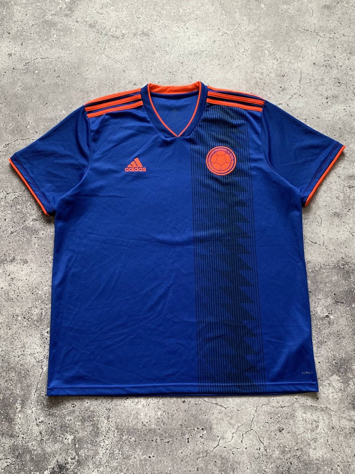 Adidas 🔥ADIDAS COLUMBIA 2018 WORLD CUP AWAY SOCCER JERSEY SHIRT Size US XL / EU 56 / 4 - 2 Thumbnail