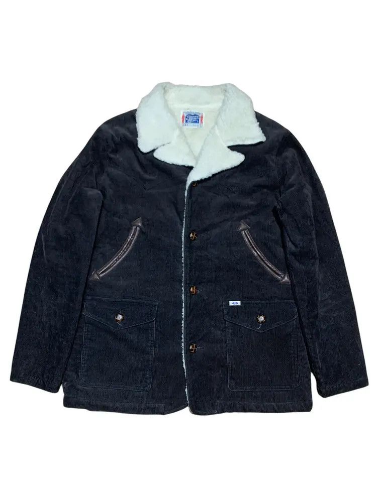 Pherrow's Pherrows stormyblue corduroy sherpa jacket Size US L / EU 52-54 / 3 - 3 Thumbnail