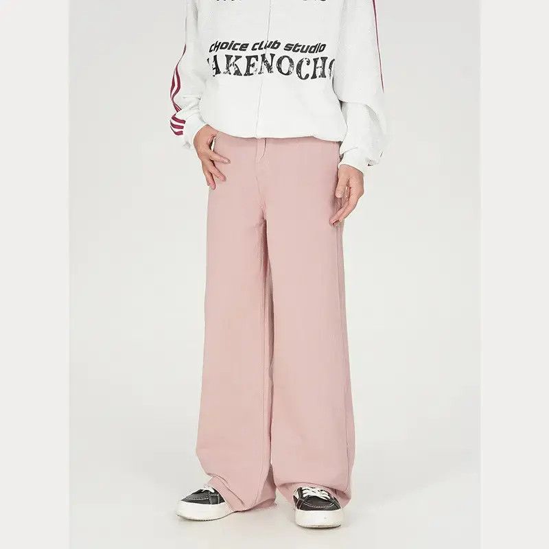 Japanese Brand Retro loose high street casual wide leg jeans Size US 32 / EU 48 - 4 Thumbnail