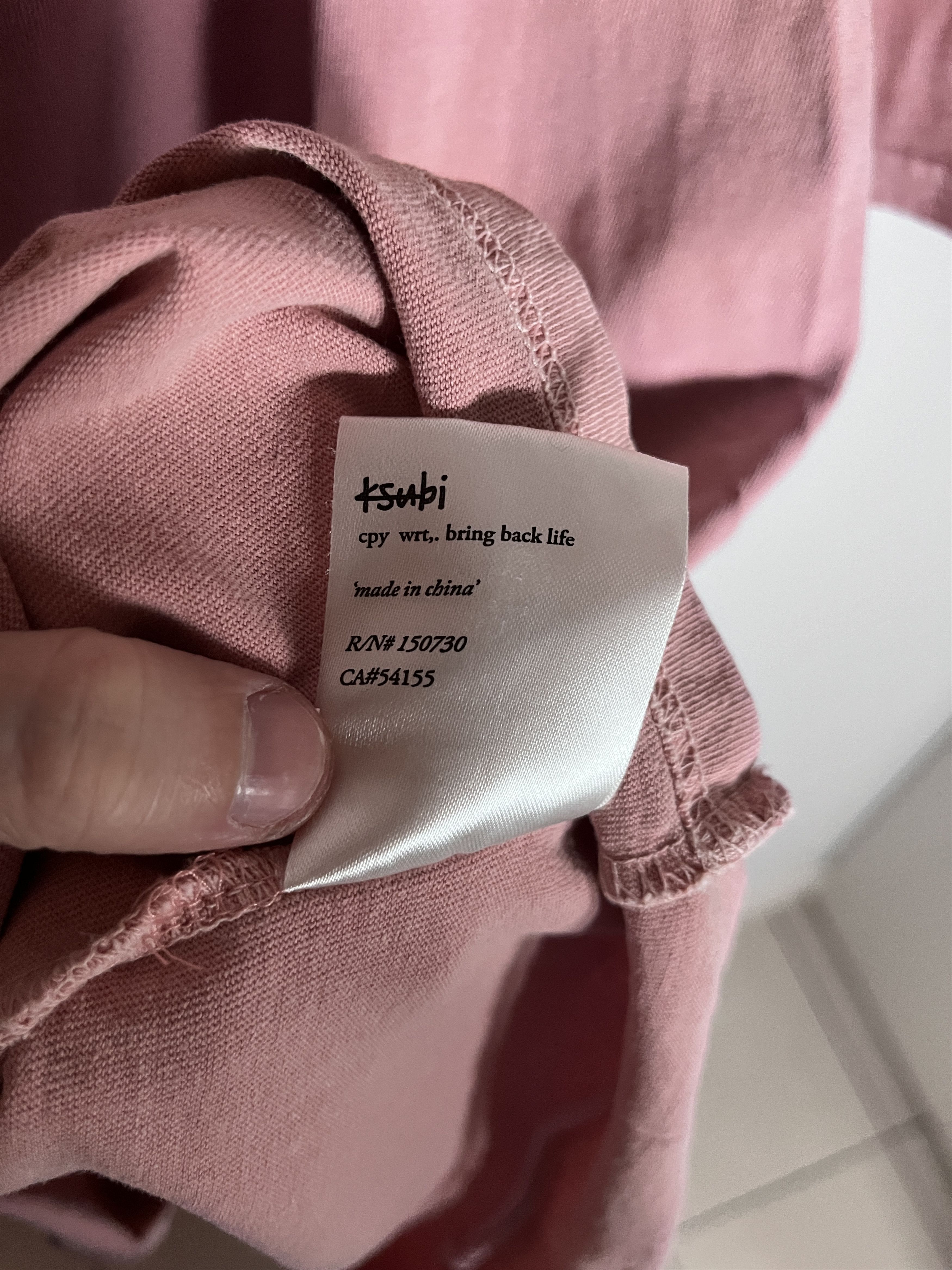 Ksubi 4x4 Biggie Hoodie - Pink Size US M / EU 48-50 / 2 - 5 Thumbnail